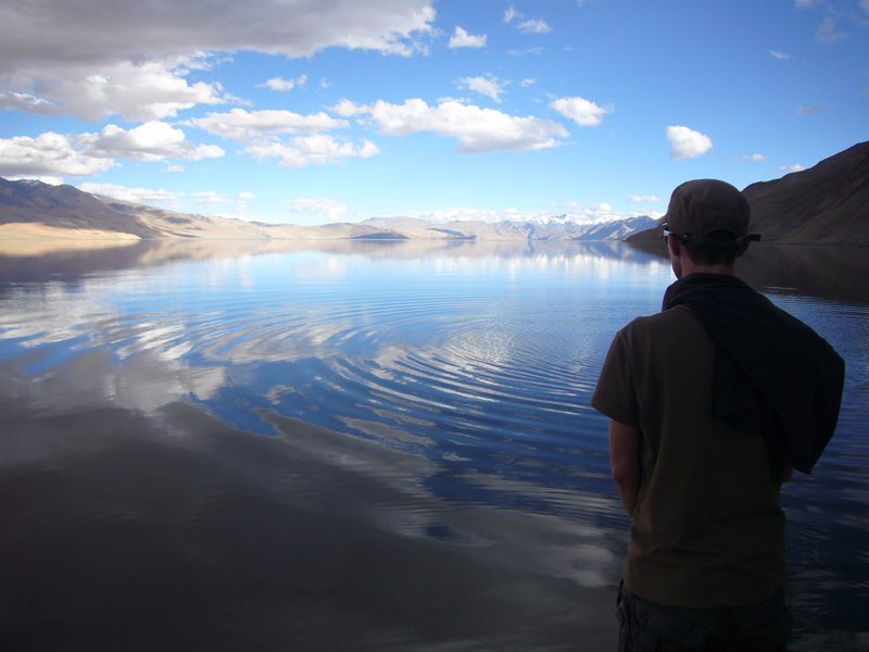 Travel - India - Ladakh - Tso Moriri Trip - Karzog and Tso Moriri - Lake view
